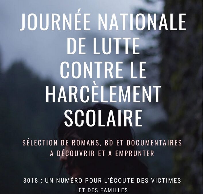 Jeudi 7 novembre 2024 : journée nationale de lutte contre le harcèlement scolaire